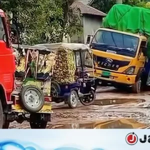 রাস্তা আগেই ভালা আচিল, খালি খালি খুইদ্দা থুইছে কন্টেকদার