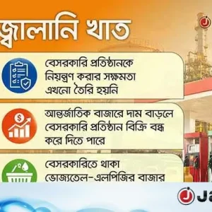 ‘জ্বালানি তেল আমদানির নিয়ন্ত্রণ সরকারের হাতেই থাকা উচিত’