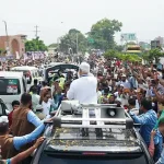 কুমিল্লার পথসভা শেষে চট্টগ্রামের পথে ১১ দলীয় জোটের লংমার্চ