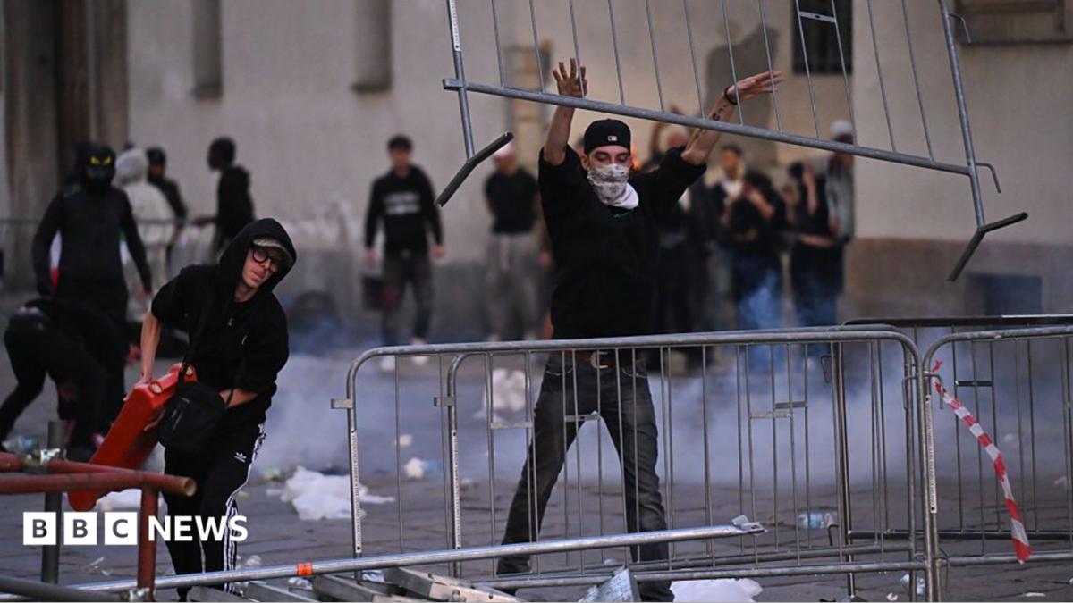 Meloni calls emergency assembly after violent clashes in Milan