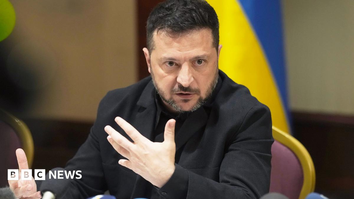 Russia accuses Ukraine of attacking oil refinery after Zelensky says strikes to renew