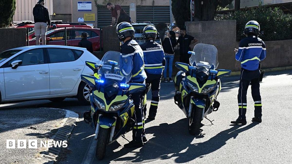 Teenager arrested after two academics shot in French college