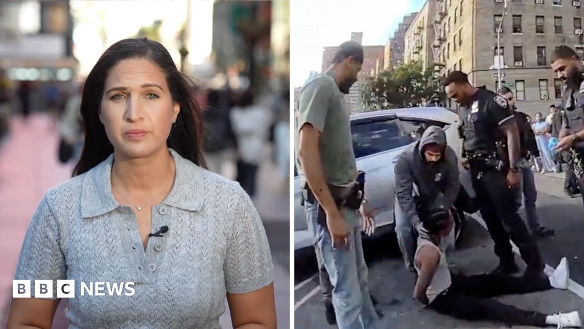 BBC breaks down video of the aftermath of New York Metropolis ICE capturing