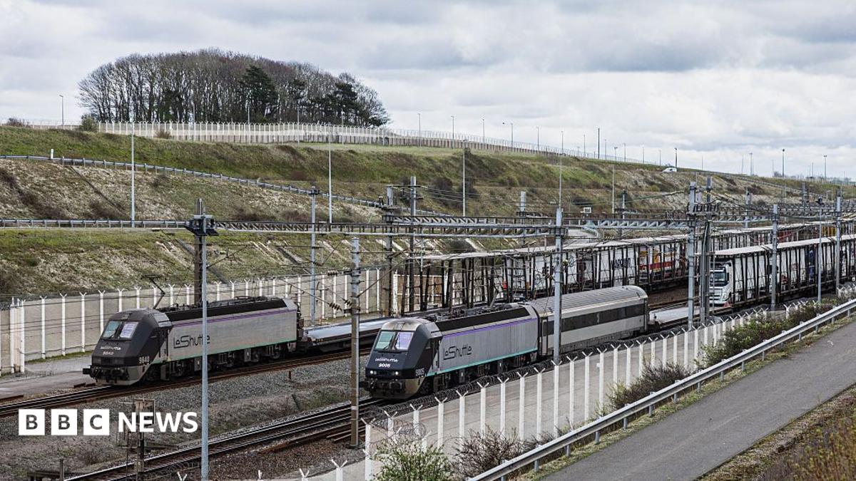Bus hits practice stopped on French facet of Channel Tunnel, with 19 injured