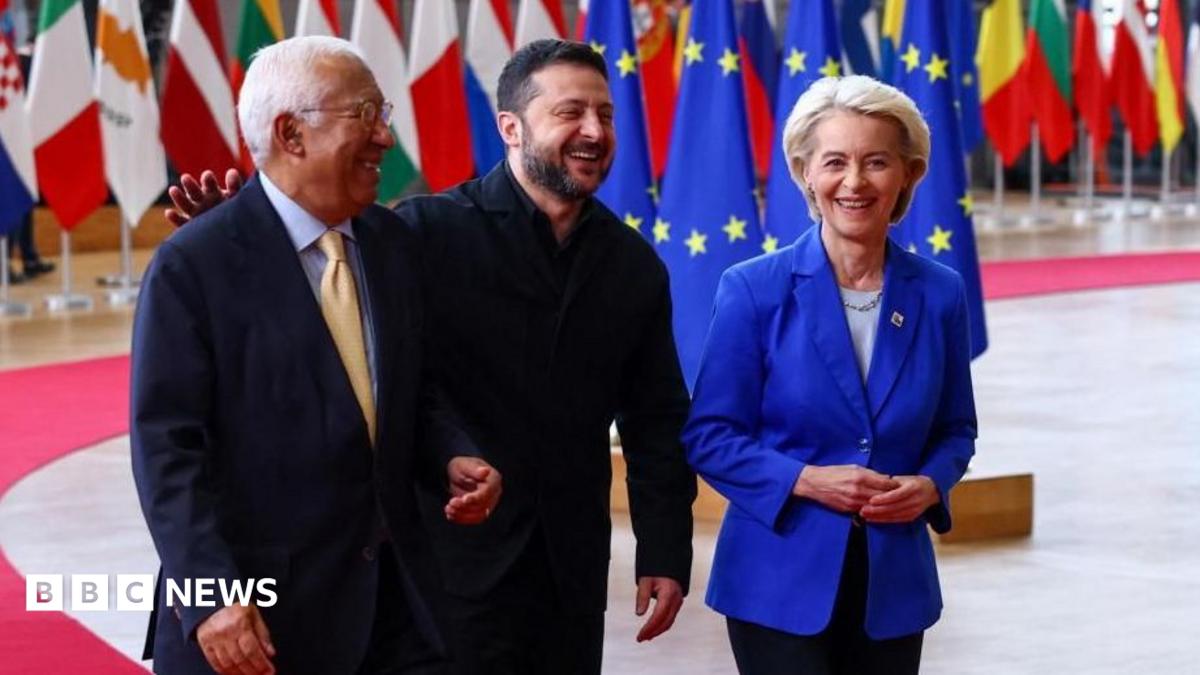 Zelensky rallies EU help as Trump says Ukraine chief ‘tougher to take care of than Putin’