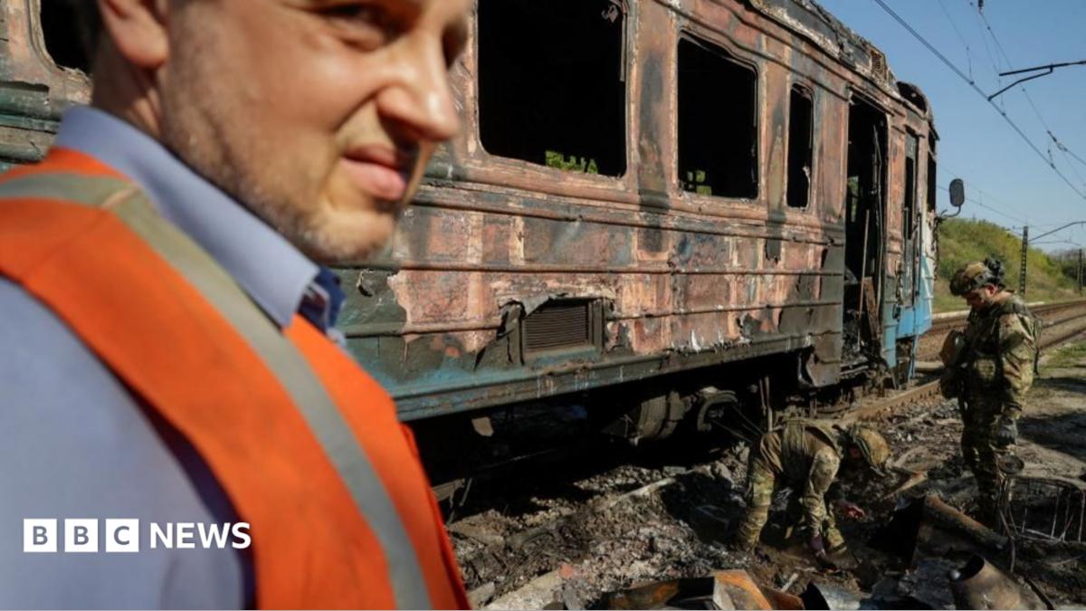 Concern and disruption for Ukraine’s rail passengers as Russia escalates drone assaults