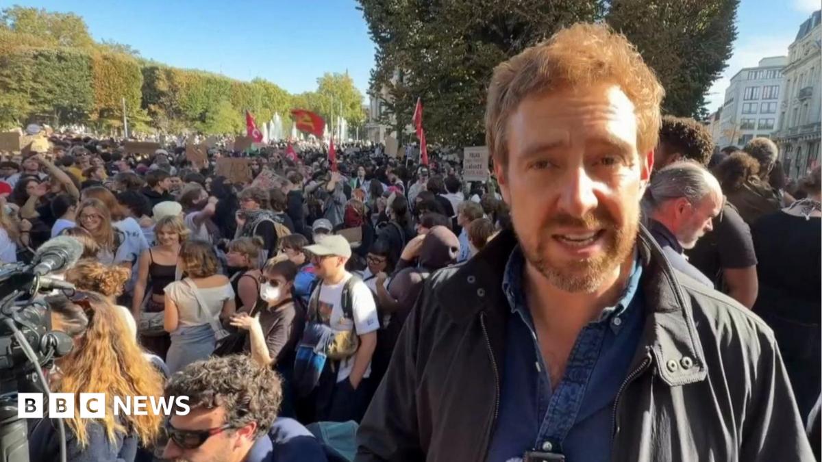‘There are actually 1000’s of individuals’: On the scene of scholar protests in Lille