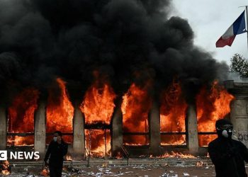 French weekend protests to be restricted to union demos solely, says Macron